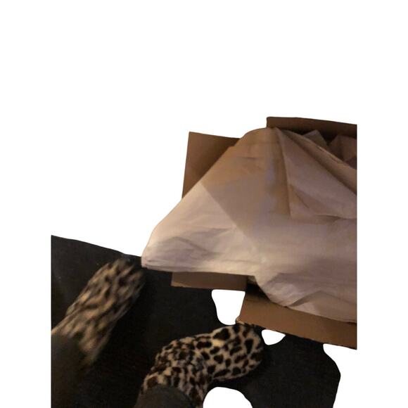 Tory Burch size 6 1/2M Brown Suede Wedge Heel Long Boots - Picture 11 of 11